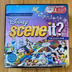 Disney Scene It? The Deluxe Edition DVD Game with bonus disc